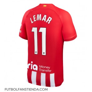 Atletico Madrid Thomas Lemar #11 Primera Equipación 2023-24 Manga Corta